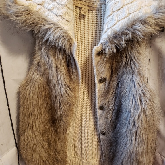 Faux Fur Vest Vintage American J. Pxs - Picture 7 of 7
